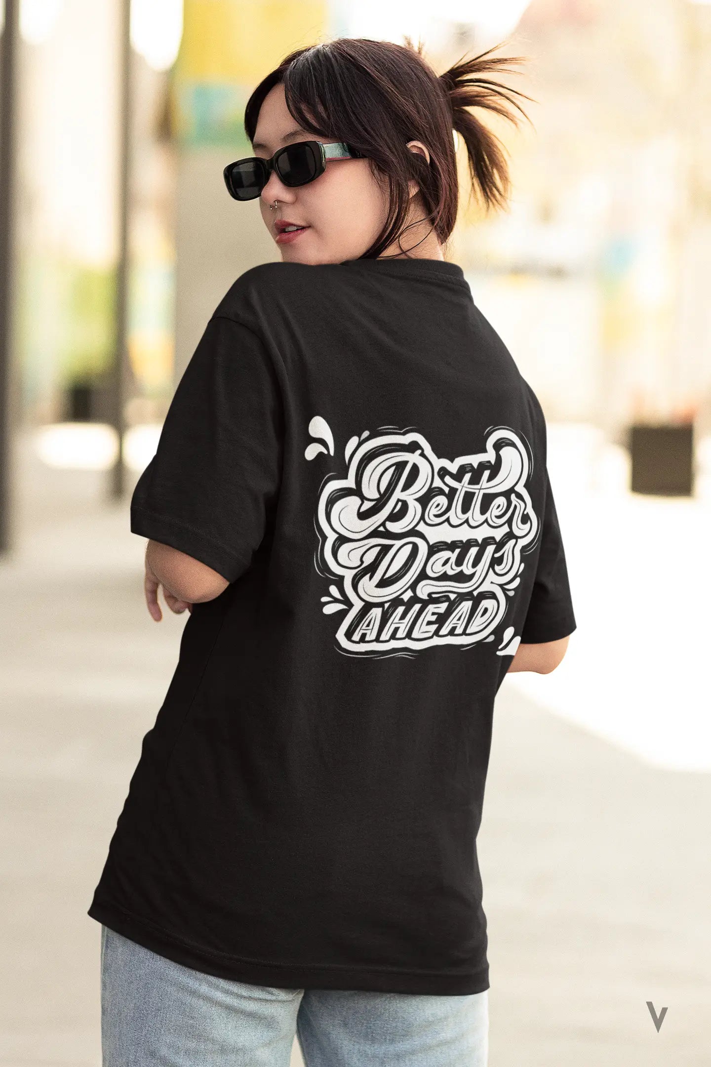 Better Days Ahead - Oversized Tee vibrantvest