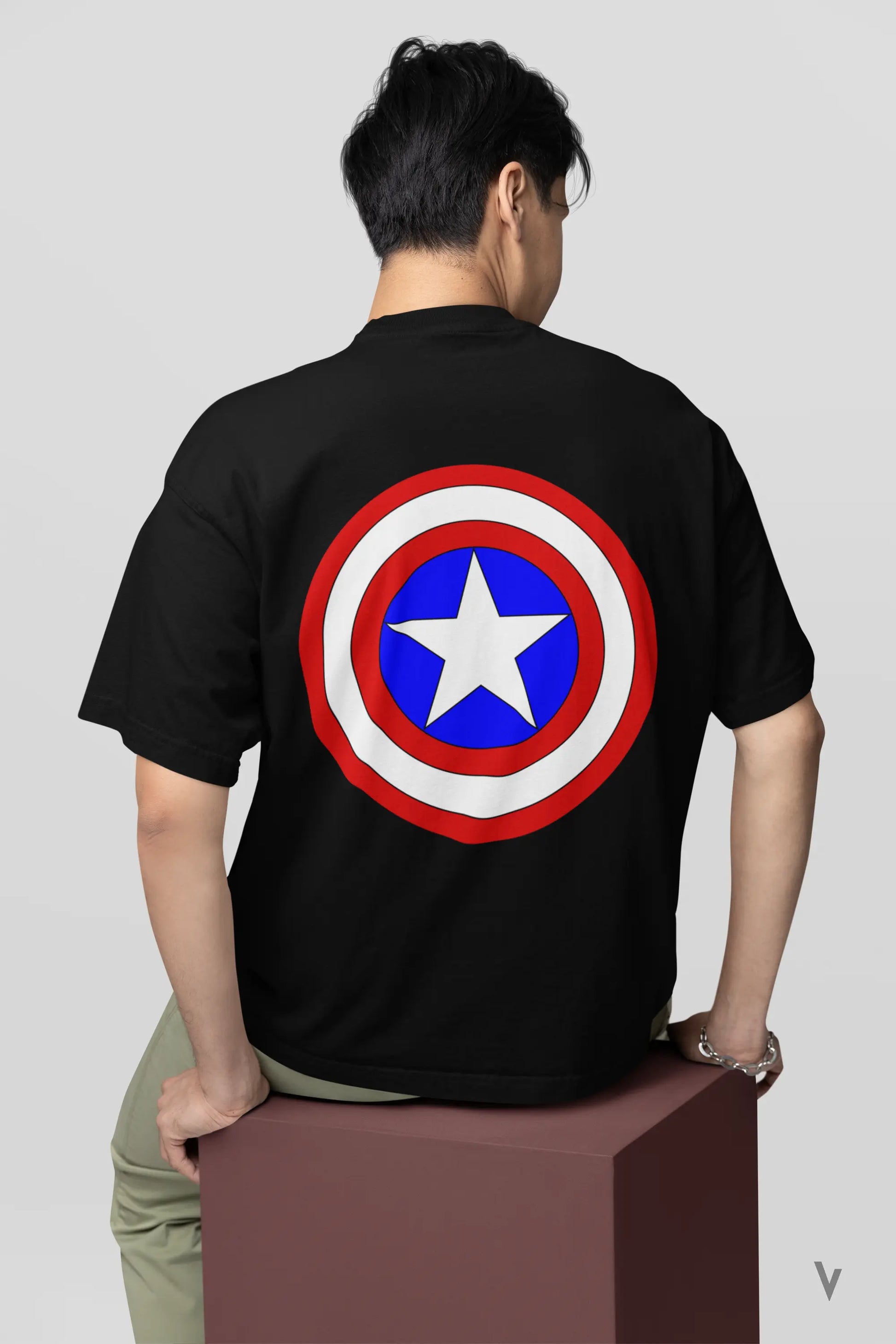 Captain America - Oversized Tee vibrantvest