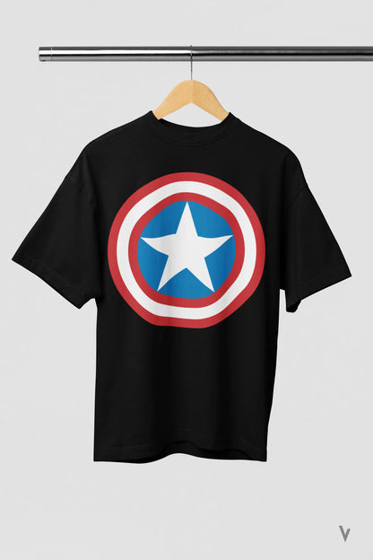 Captain America - Oversized Tee vibrantvest