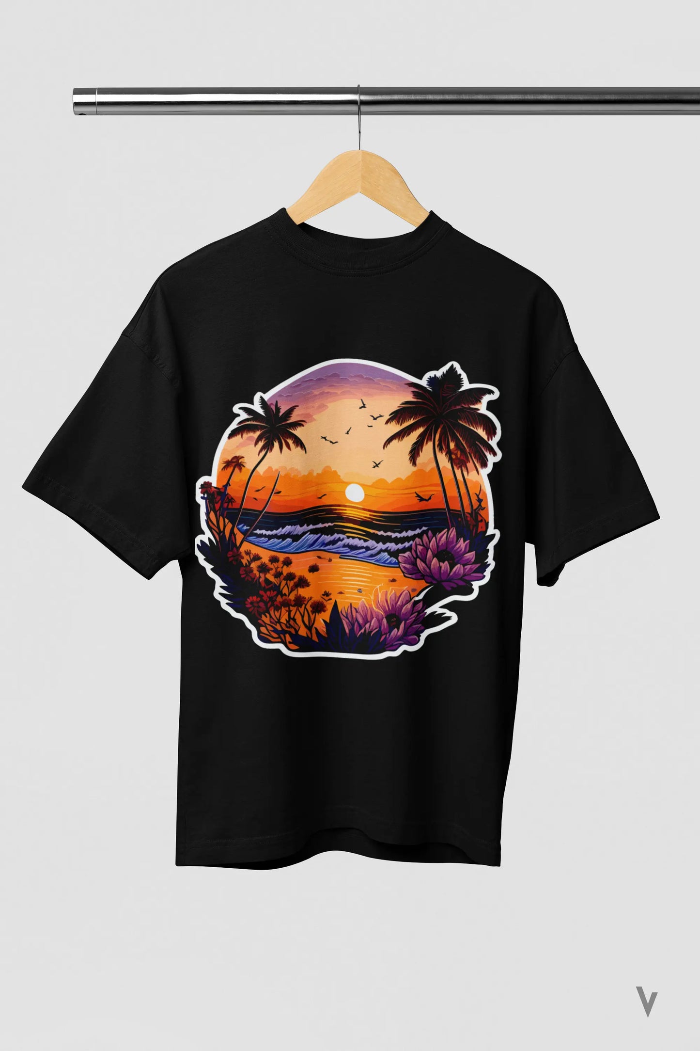 Sunset - Oversized Tee vibrantvest