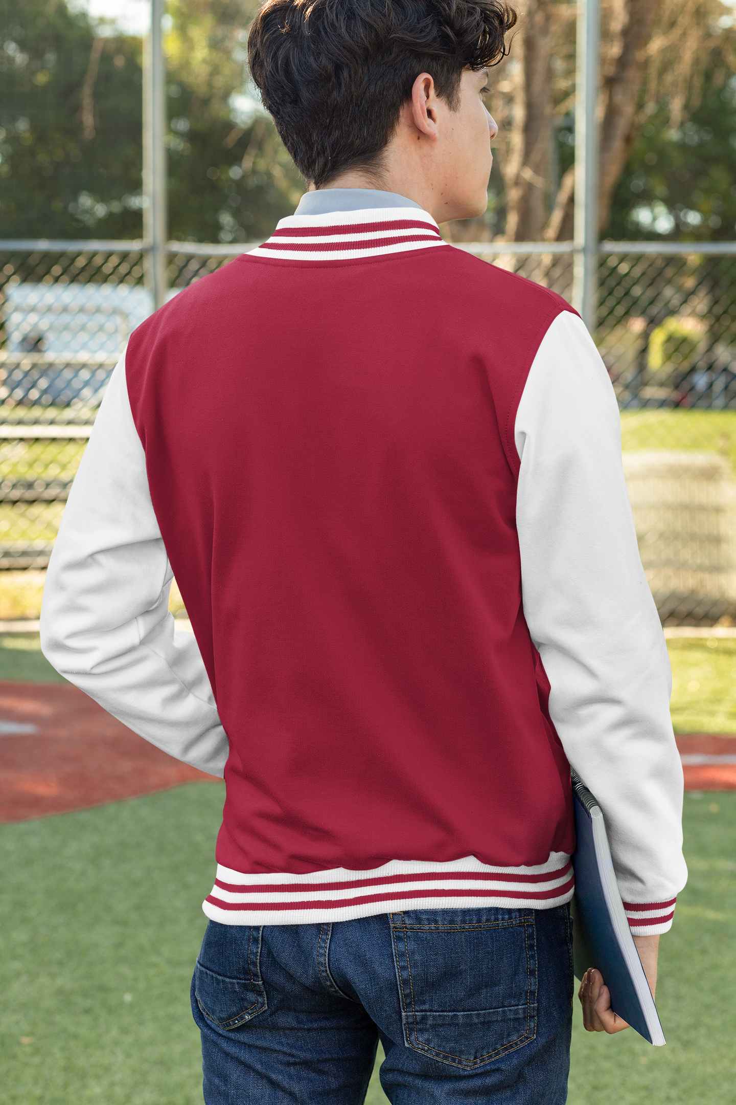 Varsity Bomber Jacket vibrantvest