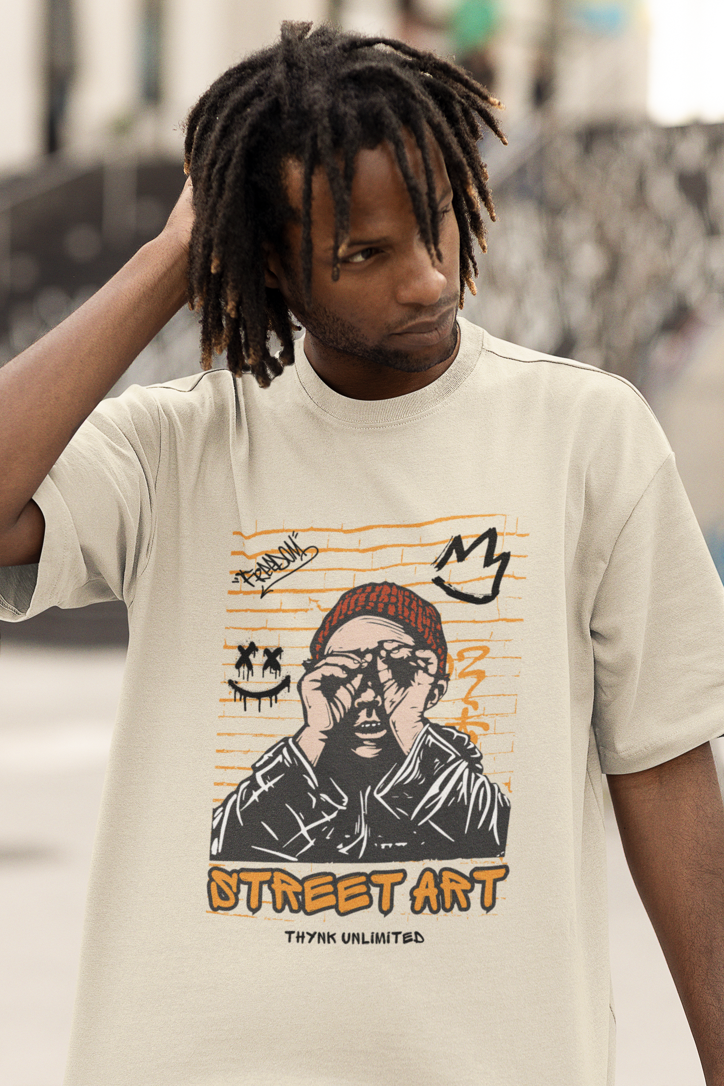 Street Art - Oversized Tee vibrantvest